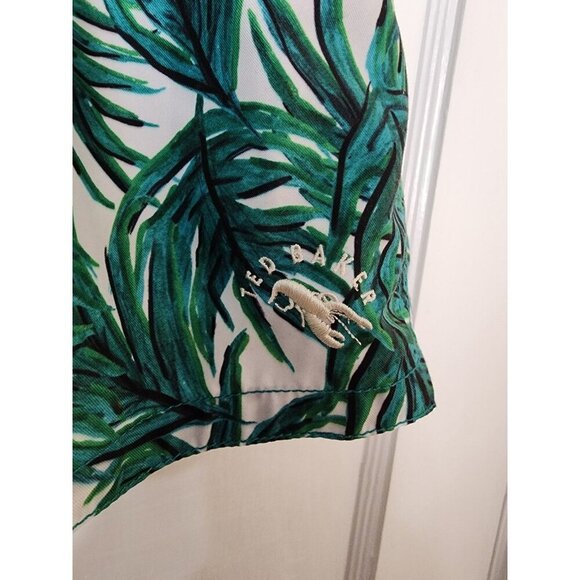 Size 5 / XL (Waist 35") Ted Baker Pineapple Tropical Leaves Swim Trunks - Picture 4 of 5